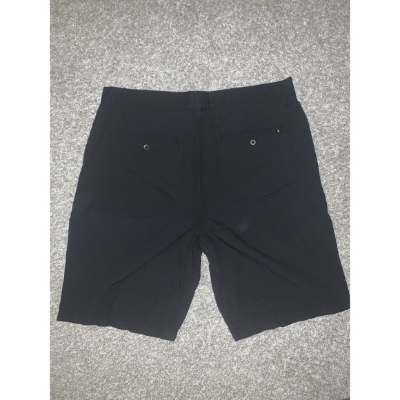 Men's Hurley OAO Southside Cotton 20" Length Shorts - Black - Size 34 - - Picture 2 of 6
